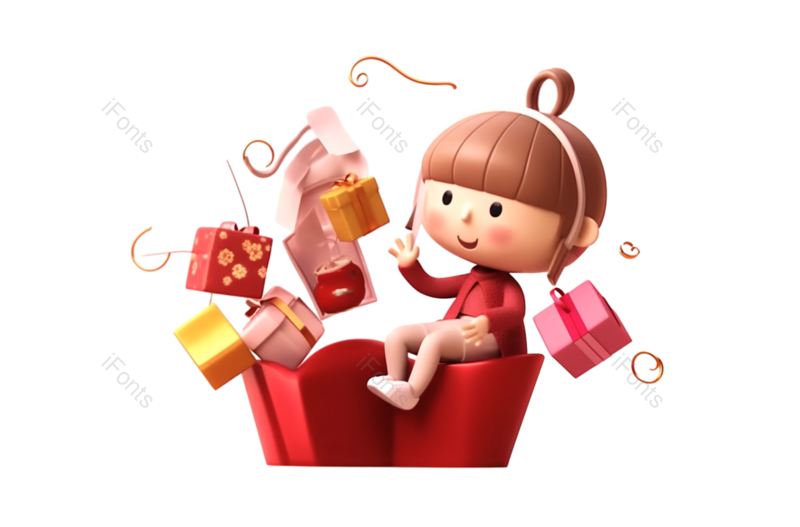 卡通图片,儿童元素,童年PNG,插画免抠素材